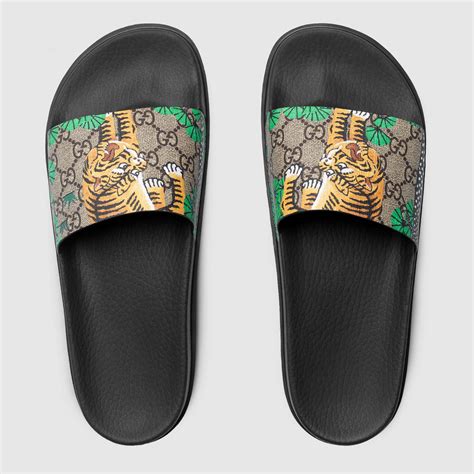 gucci graffiti slides|Gucci slides for men.